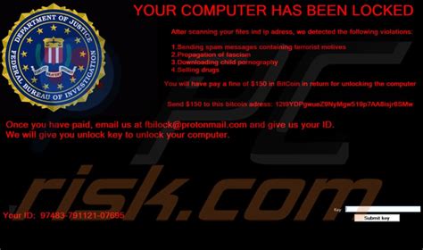 Virus fbi warning screen – Telegraph