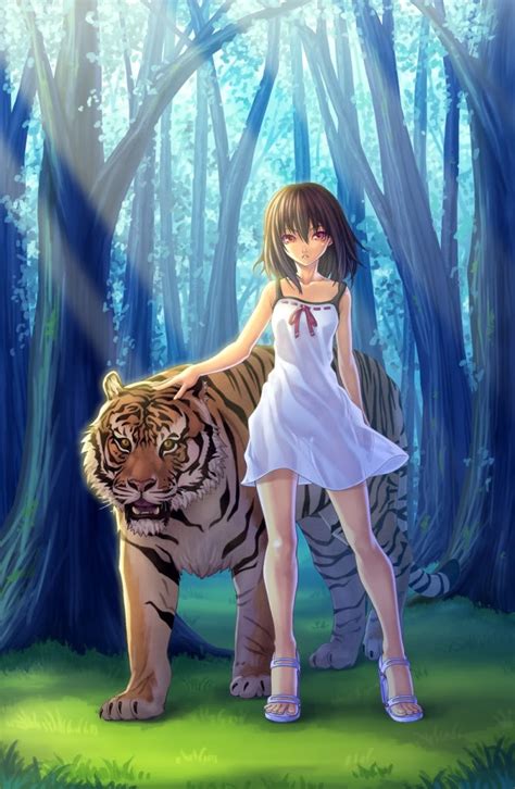 Tiger & Girl | Anime Stuff | Pinterest