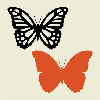 Image result for Free Butterfly SVG Files for Cricut | Sobres | Silueta de mariposas, Mariposas ...