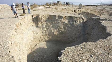 Thousands of Dead Sea Sinkholes Open Up, Worrying Officials | The Weather Channel