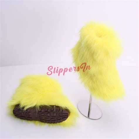 Colorful Faux Fur Boots for Toddlers and Kids Little Girl's Winter Boots