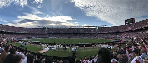 river plate stadium view - Man vs Clock