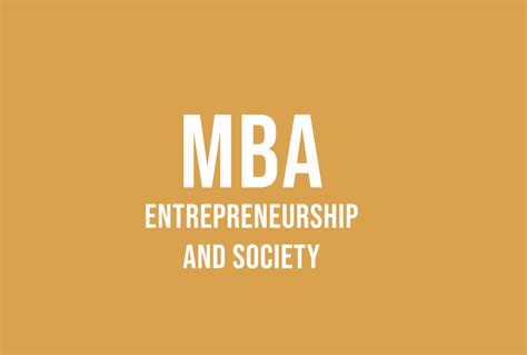 MBA Entrepreneurship and society - European Business & Management Institute