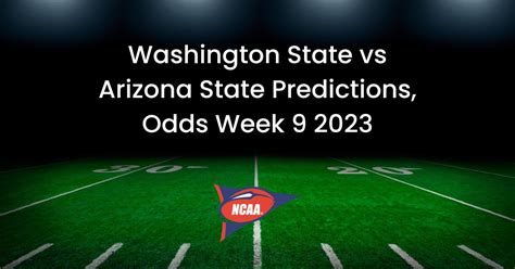 Washington State vs Arizona State Predictions, Odds Week 9 2023