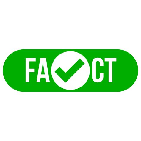 Fact Logo concept on a Transparent Background 33983066 PNG