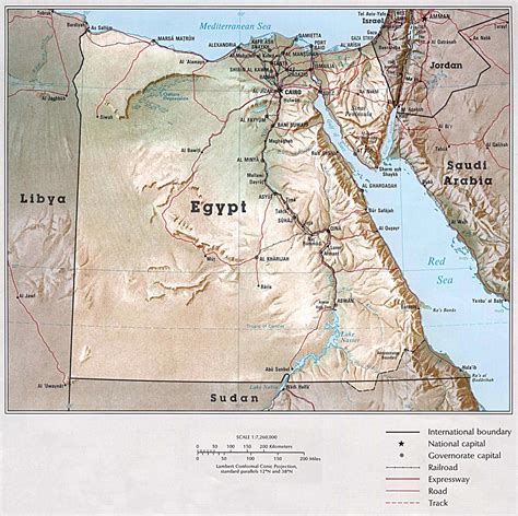 Egypt Maps | Printable Maps of Egypt for Download