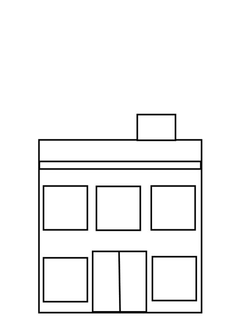 School Building Clipart Black And White | Free download on ClipArtMag