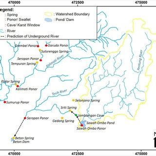 Flow Prediction Map of the Underground River Based on the Breakthrough... | Download Scientific ...