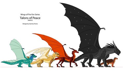 WOF Animation Designs (The Mentors) by wingsoffireFanSeries on DeviantArt in 2021 | Wings of ...