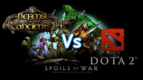 Dota vs Dota 2 - Diferencias - YouTube