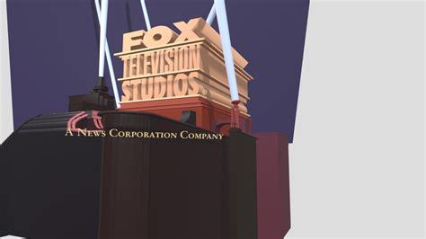 Fox Television Studios 1998 logo remake V3 - 3D model by Foodinator ...