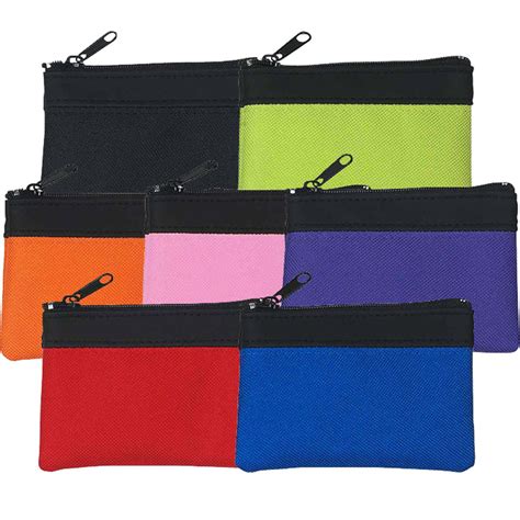 Promotional Zippered Coin Pouch - Wallets | SilkLetter