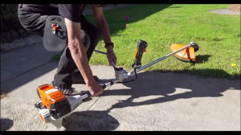 Stihl Brush Cutter FS91 - YouTube