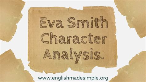 Eva Smith Character analysis - English Made Simple