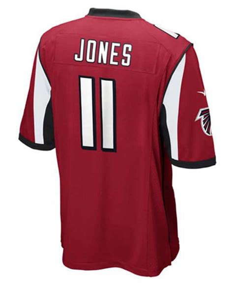 Nike Men'S Julio Jones Atlanta Falcons Game Jersey in Red for Men | Lyst