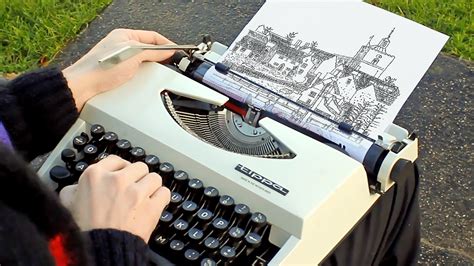 Artist “Prints” Amazing Landscapes and Portraits Using Only the Characters on a Typewriter ...