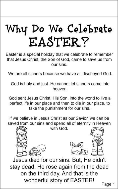 Preschool Bible Activities For Easter - Kathleen Brown's Toddler Worksheets
