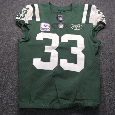 NFL Auction | Crucial Catch - Jets Jamal Adams Game Used Jersey W ...