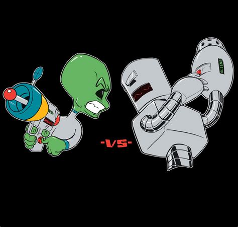 Aliens vs Robots by Chadwick-J-Coleman on DeviantArt