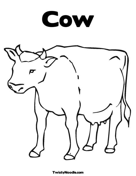 heifer coloring page - Clip Art Library