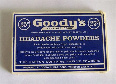 Goody's Headache Powder | X-Files Wiki | FANDOM powered by Wikia