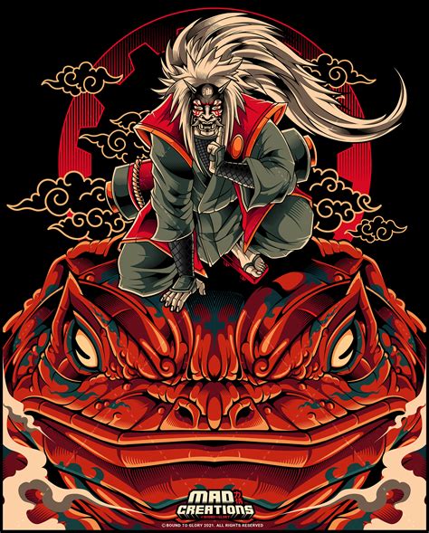 The Toad Sage | Artwork Project on Behance | Naruto painting, Naruto jiraiya, Naruto uzumaki art