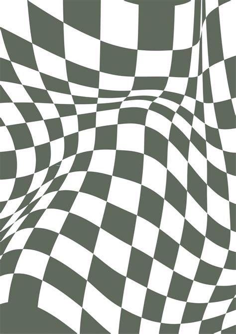 an abstract black and white checkerboard pattern is featured in this graphic art work