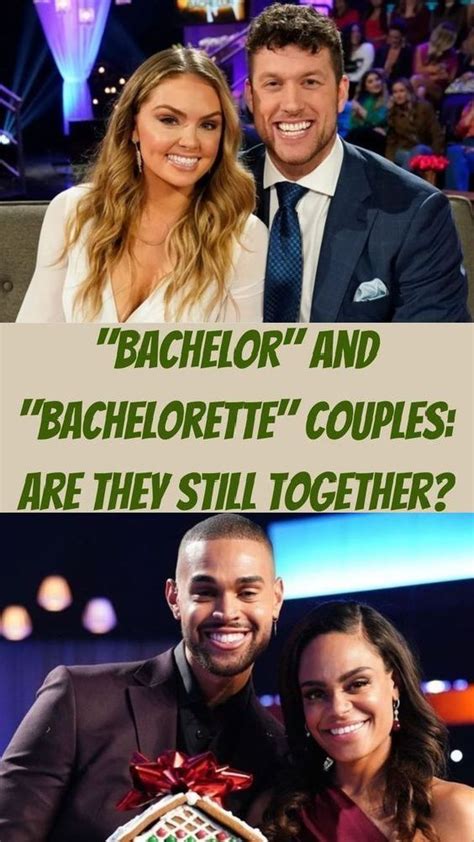 "Bachelor" and "Bachelorette" Couples: Are They Still Together ...