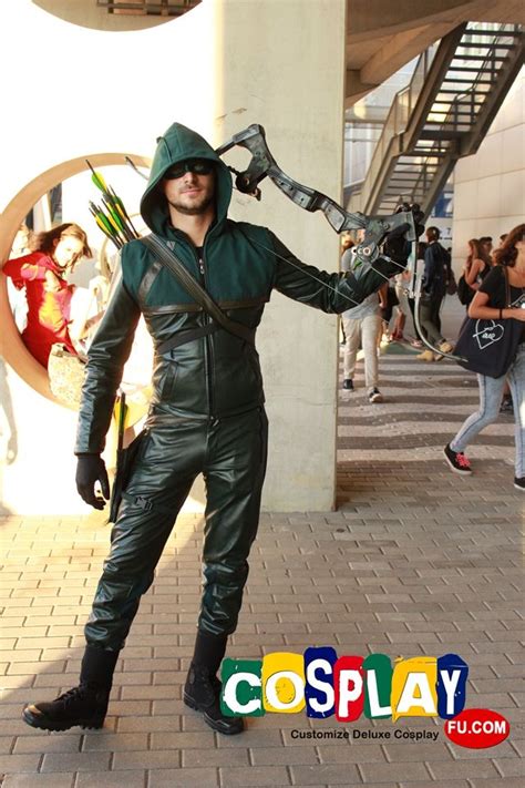 Green Arrow Cosplay Costume from Arrow | Arrow cosplay, Green arrow cosplay, Cosplay characters