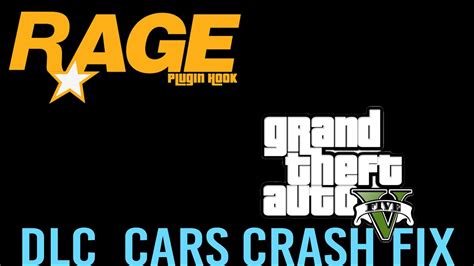 HOW TO FIX RAGE PLUGIN HOOK & GTA 5 CRASH AFTER ADDING CAR MODS / DLC ...