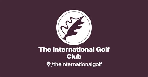 The International Golf Club | Linktree