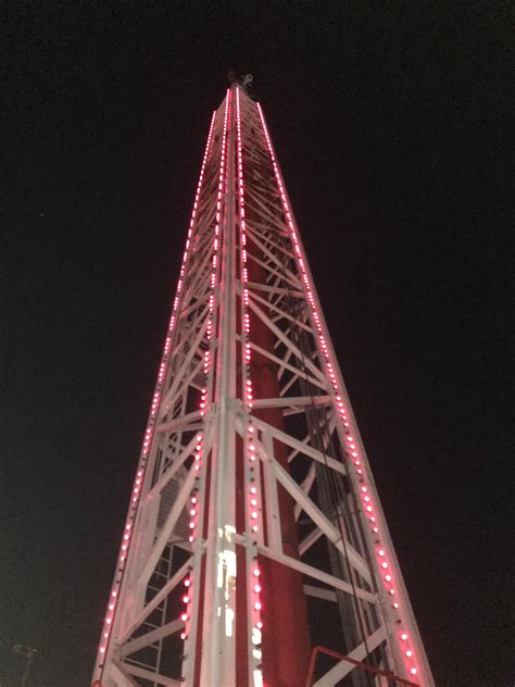 Stratosphere Big Shot S&S drop tower, this definitely feels more intense with the added height ...