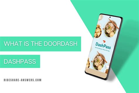 What is the Doordash DashPass? - Rideshare-Answers.com