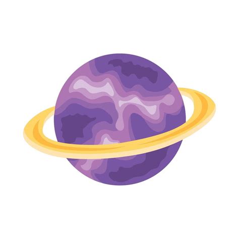 purple saturn planet 11132959 Vector Art at Vecteezy