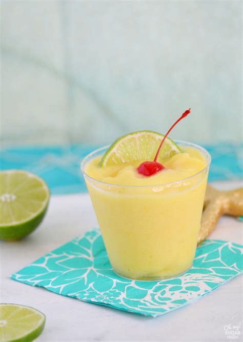 Tropical Mocktail: Non Alcoholic Summer Drink - Oh My! Sugar High