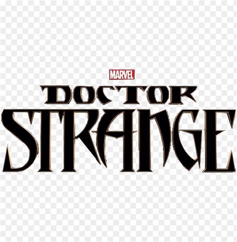 Free download | HD PNG obraz marvel cinematic universe doctor strange logo PNG transparent with ...