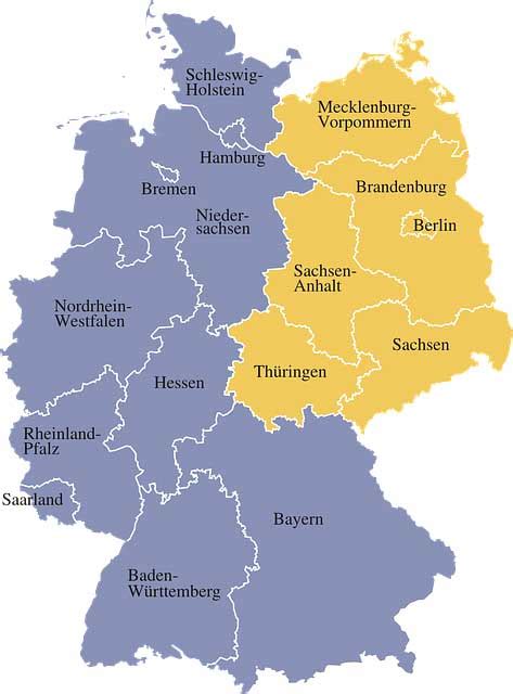 Map Of Germany 2024 - Best Map of Middle Earth