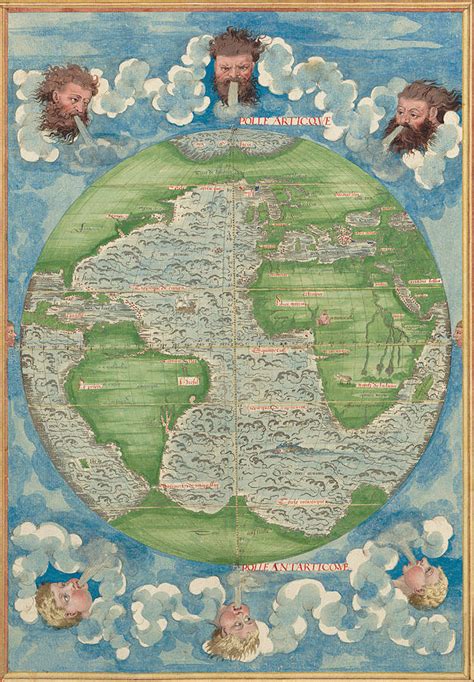 Map - Time Zone - Old Map - Vintage Art Wall - World - Illumination ...