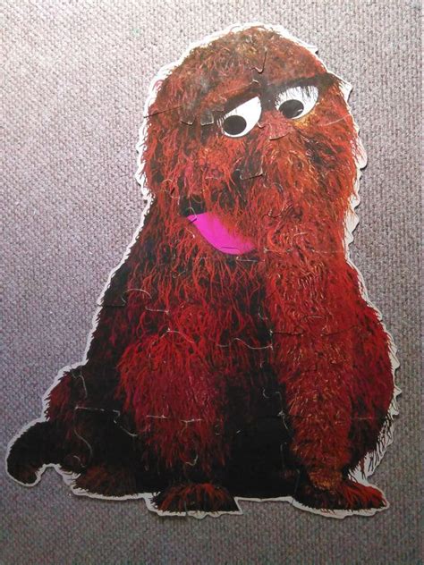 Sesame Street Snuffleupagus Large Floor Puzzle 1973 | Etsy