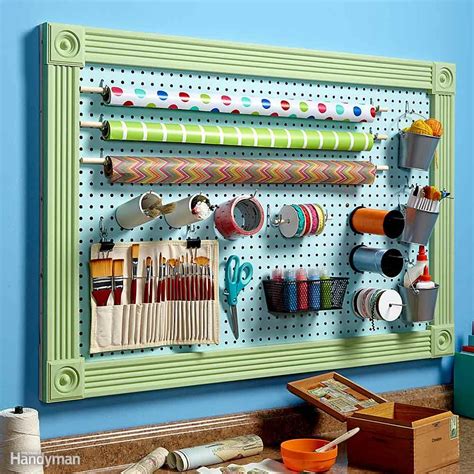 11 Tips to Organize With Pegboard – Scrap Booking