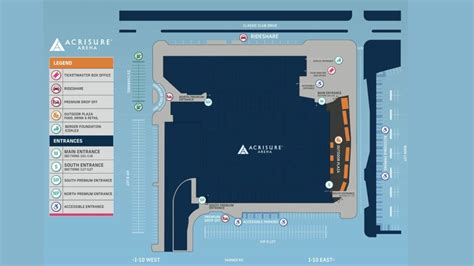 Arena Maps – Acrisure Arena