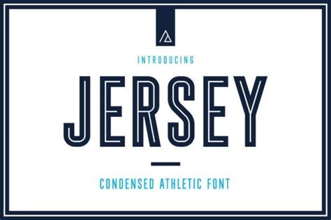 Jersey Font - Free Font