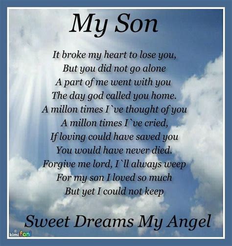 12 best birthday for son in heaven images on Pinterest | Quote, My heart and Sons