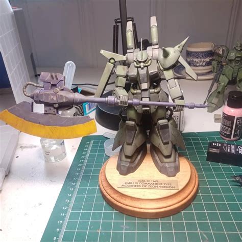 Zaku III Completed! : r/Gunpla