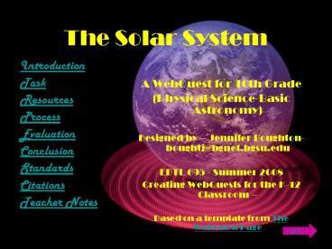 PPT – The Solar System PowerPoint presentation | free to view - id ...