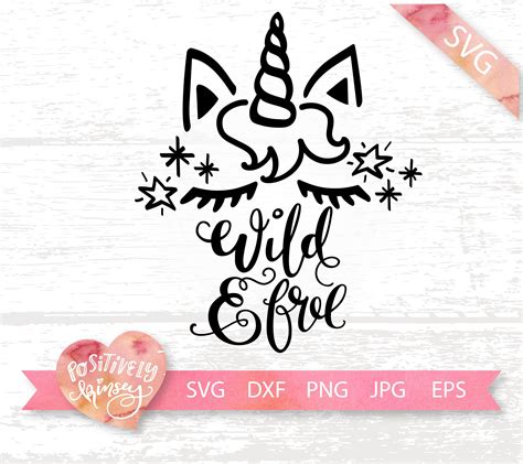 Magical Unicorn Girl Svg File For Cricut Unicorn Svg T Shirt Design By Green Wolf Art ...