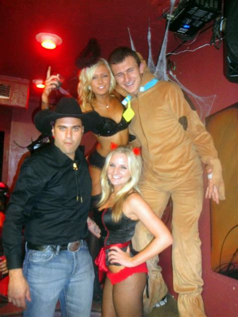 Johnny Manziel Was Scooby Doo for Halloween, and These Blondes Seemed ...