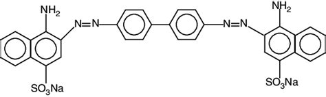 Structure of Congo red. | Download Scientific Diagram