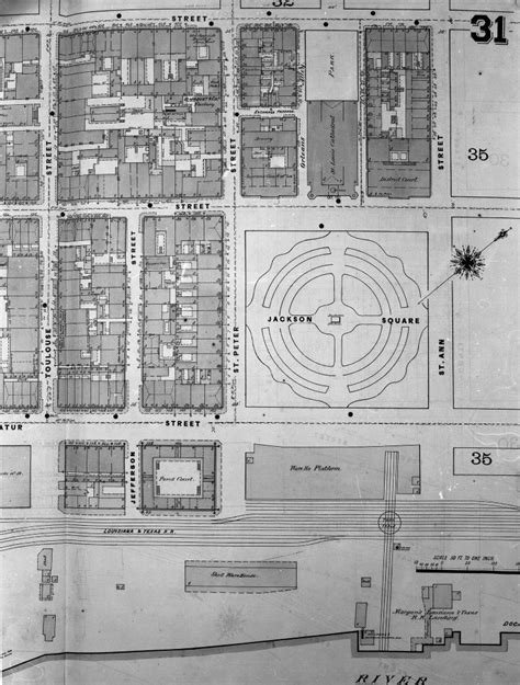 1876 Map of Jackson Square - The World Is A Vampire