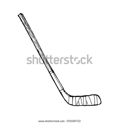 Hand Drawn Vector Sketch Illustration Hockey Stock Vector (Royalty Free) 192600722 | Shutterstock